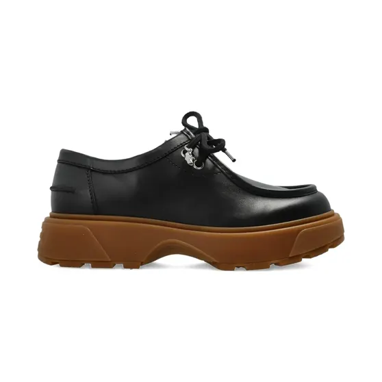 Alexander McQueen mit Schnürung “Black” (848697WHACP)