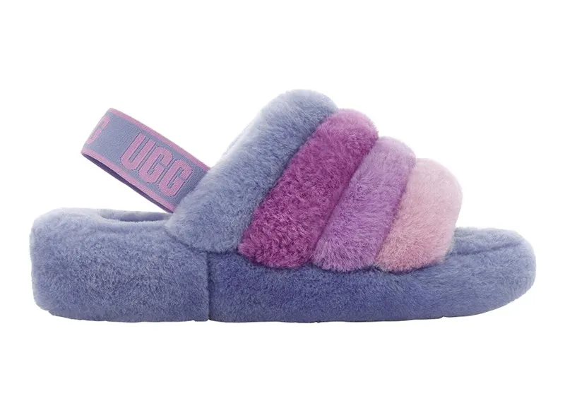 UGG Fluff Yeah Slide Cornflower Multi (1097169-CWMT)
