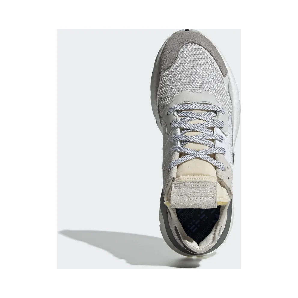 adidas Nite Jogger White Grey Footwear White/Crystal White/Core Black (CG5950)