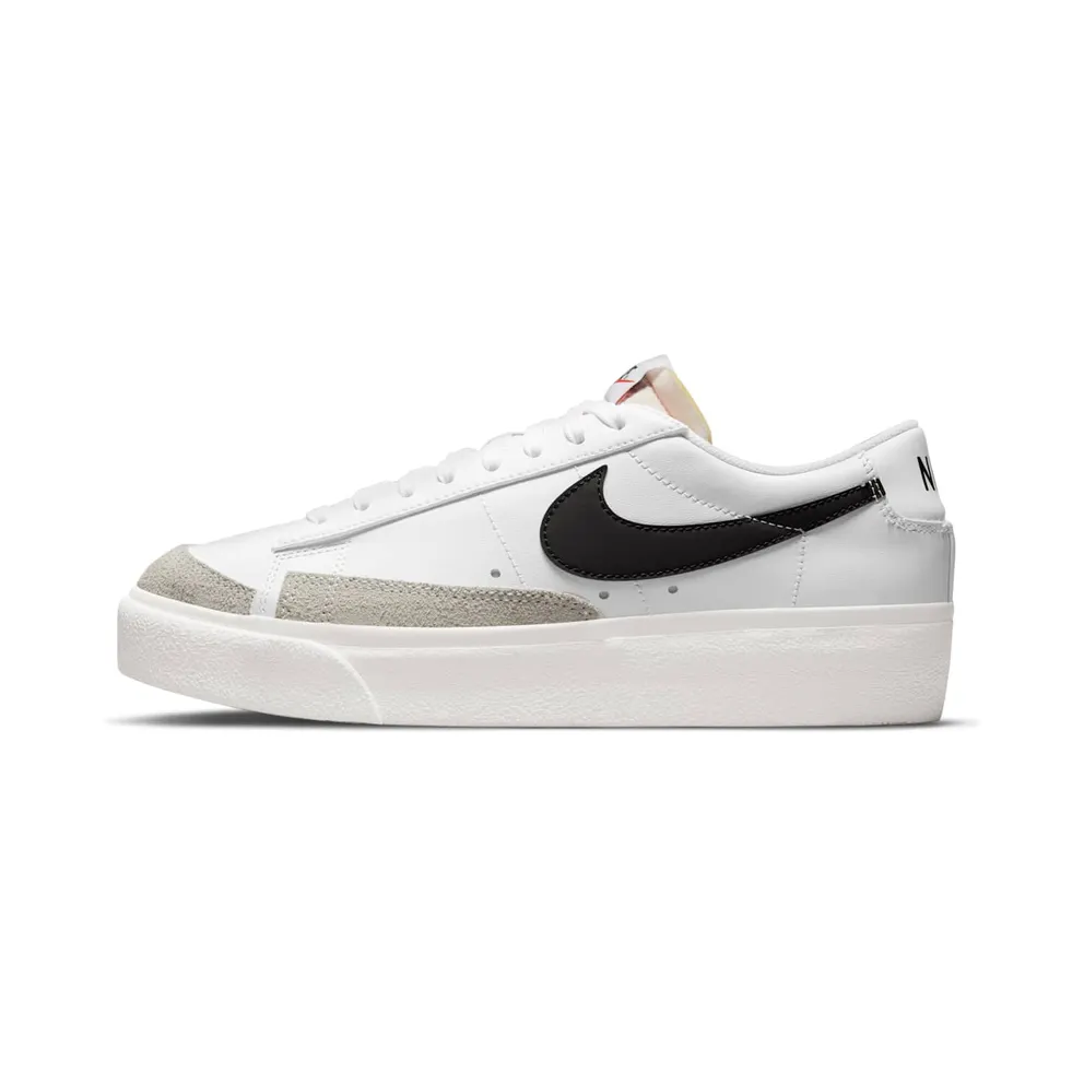Nike Wmns Blazer Low Platform White / Black – Sail – Team Orange (DJ0292 101)