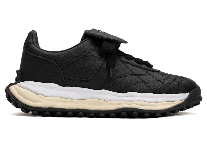 Maison Mihara Yasuhiro Scott OG Sole Leather Low Black White (A14FW701-BLK)
