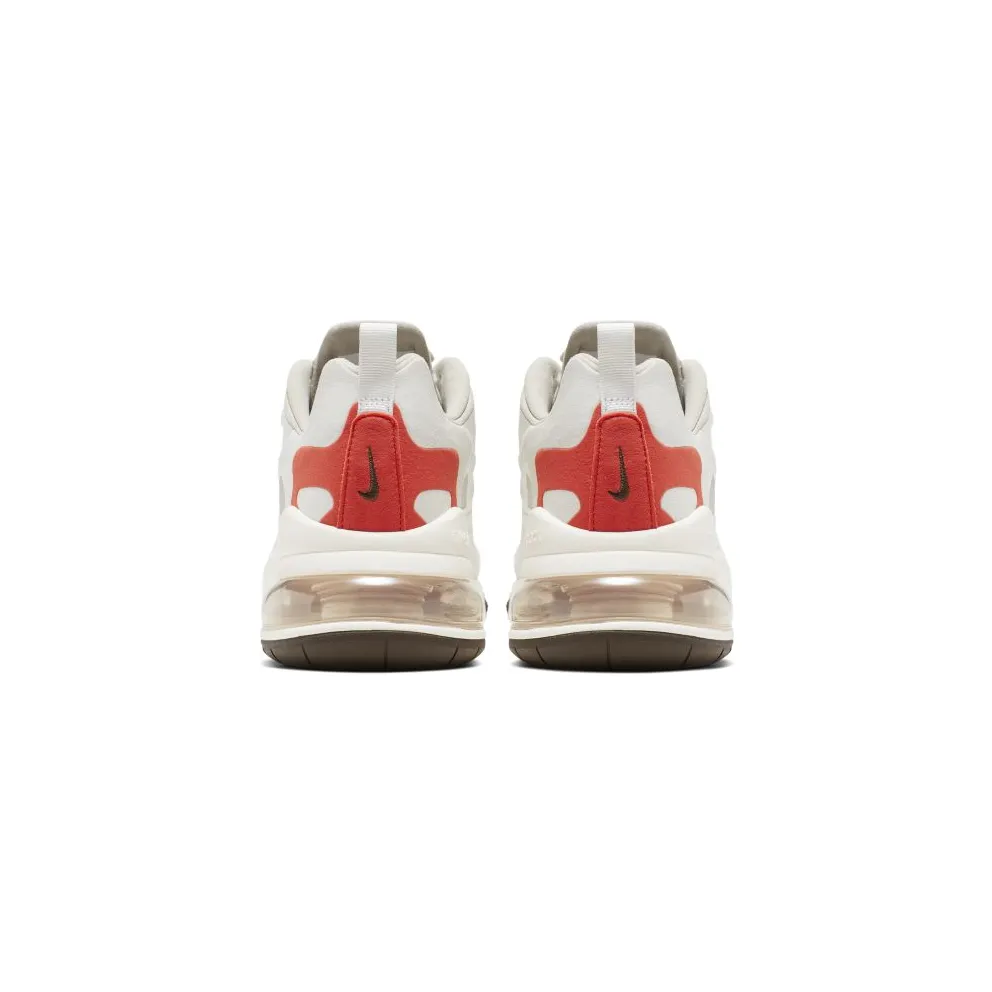 Nike Air Max 270 React Light Beige Chalk Light Beige Chalk/Summit White/Team Orange (AO4971-200)