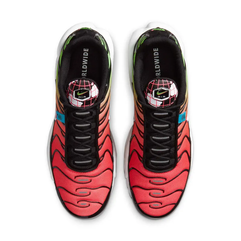 Nike Air Max Plus WW “Worldwide Pack Crimson Green” (CK7291-001)