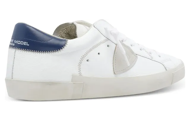 Philippe Model Prsx Logo Leather “White” (PRLU VZ03) (4)