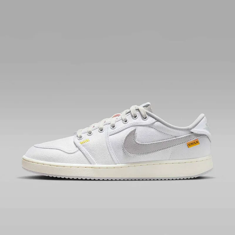 AJKO 1 Low x UNION White/Sail/University Gold/Neutral Grey (DO8912-101)
