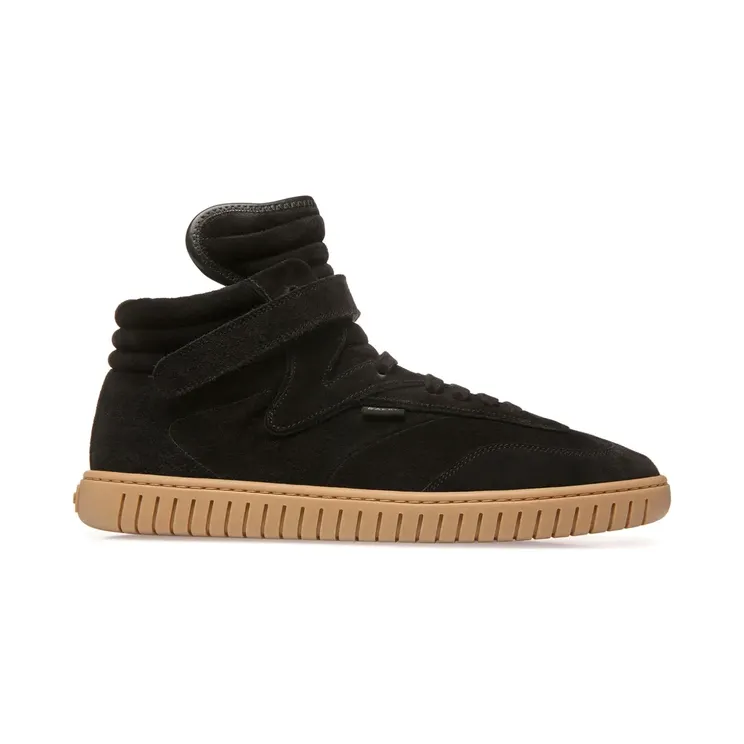 Bally Player High-Top-Sneakers aus Wildleder “Black” (MSK06ESU022)