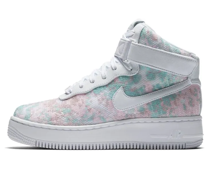 Nike Air Force 1 Upstep High Glass Slipper (W)