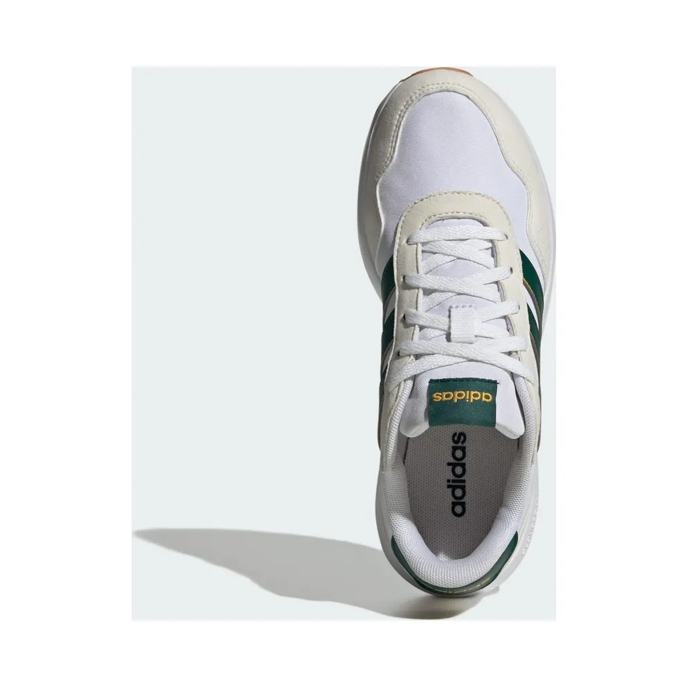 adidas Run 60s Cloud White Collegiate Green Collegiate Gold (IE6442)