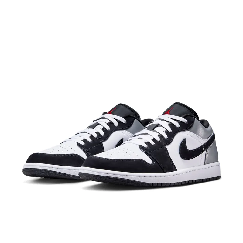Jordan 1 Low SE “White Fire Red Black Matte Silver” (HF3148-106)
