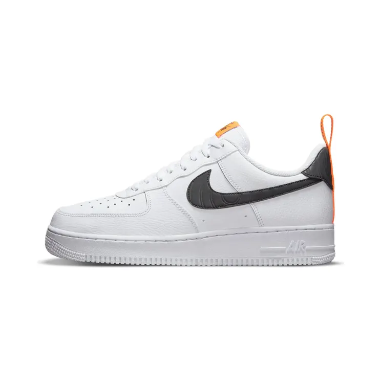 Nike Air Force 1 Pivot Point “White / Total Orange / Reflect Silver / Black” (DO6394-100)