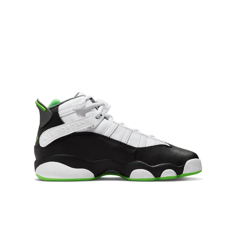 Jordan 6 Rings White Black Green (323419-130)