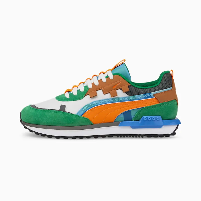 Puma x Minecraft City Rider Green/Orange (38574801)