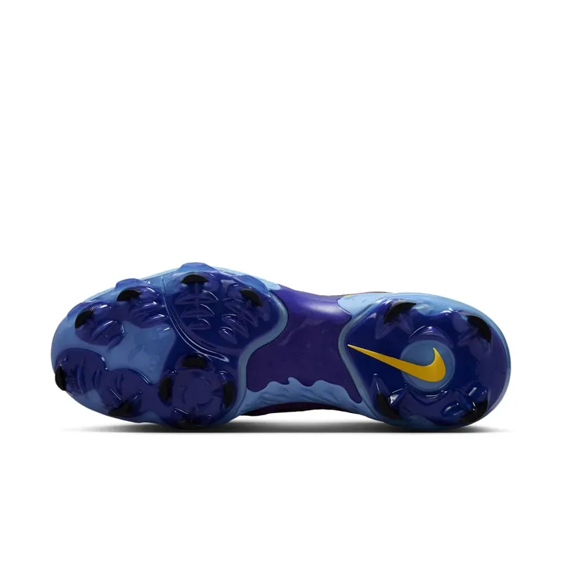 Nike Alpha Huarache Elite 4 Low MCS Deep Night Black Psychic Blue Metallic Silver (HQ8089-500)