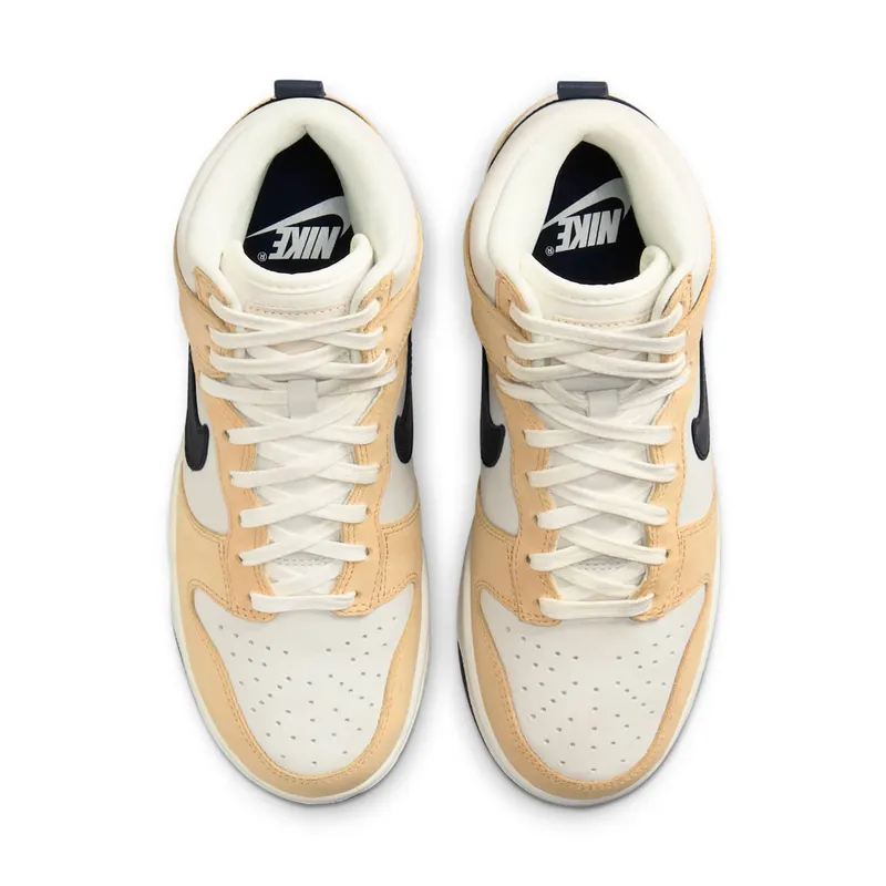 Nike Dunk High PRM MF “Sesame Obsidian” (DX2044-101)