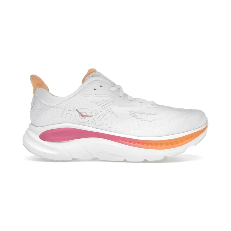 Hoka One Clifton 10 White Electric Rose (1162031-WTLC)