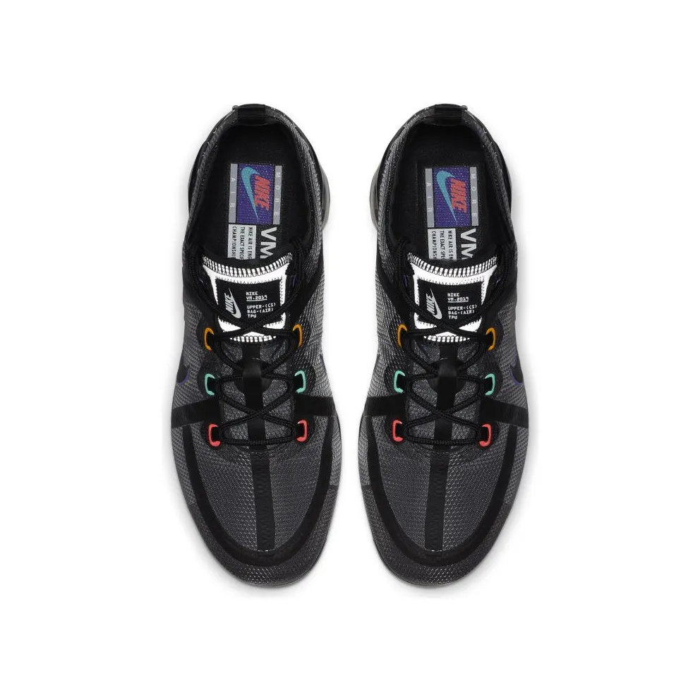 Nike Air VaporMax 2019 Windbreaker Black/Black-Psychic Purple-Flash Crimson-University Gold-Kinetic Green (CI1240-023)