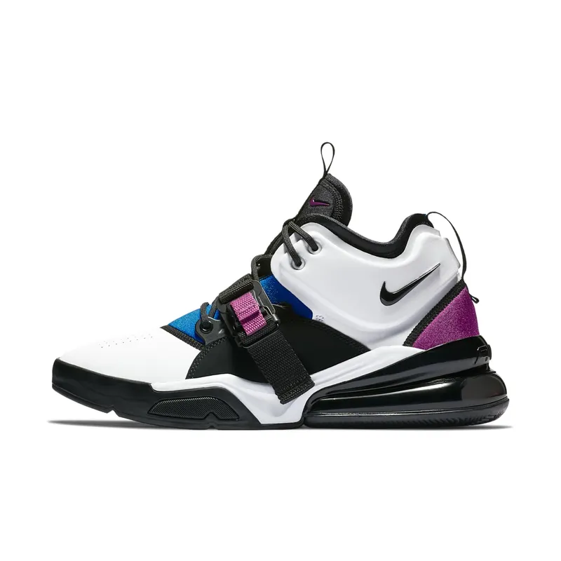 Nike Air Force 270 White Black Lyon Blue White/Black-Lyon Blue (AH6772-101)