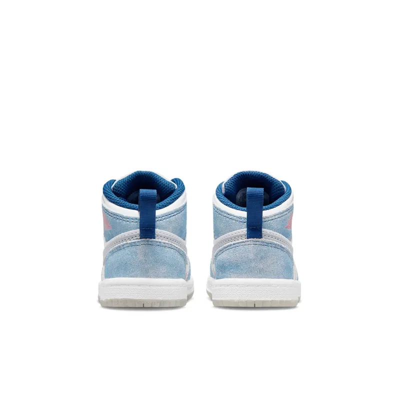Jordan 1 Mid SE Baby/Toddler Blue (DR6236-401)