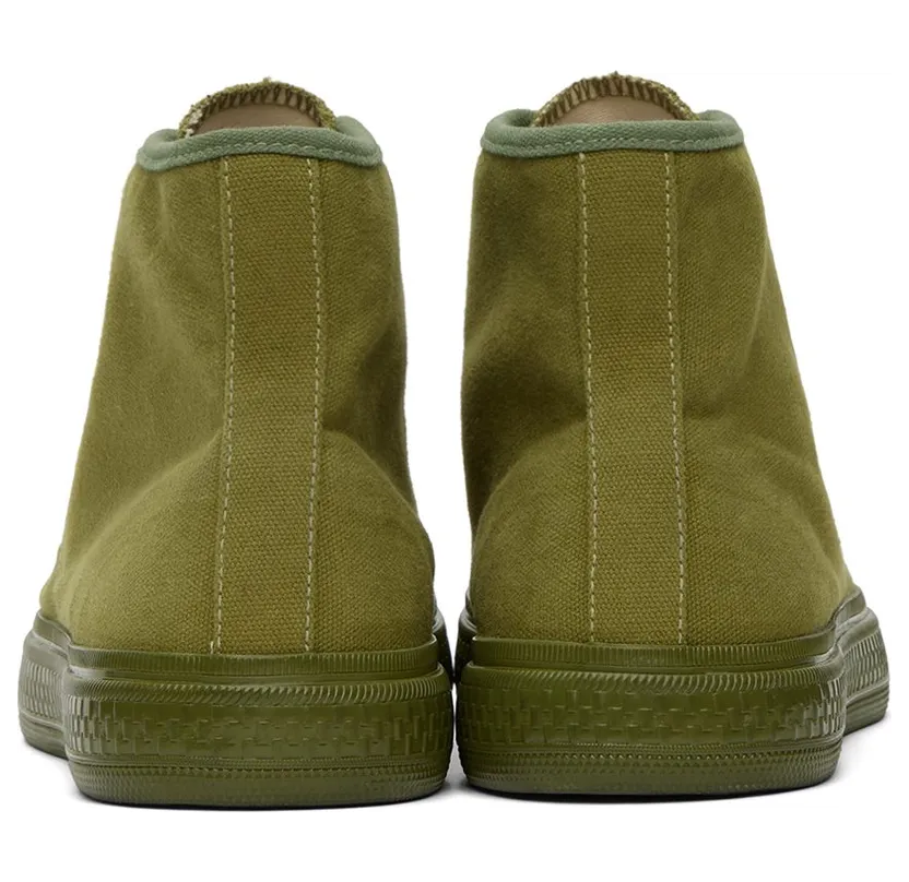 Acne Studios Green Ballow High AB7 OLIVE GREEN (BD0226-) (2)