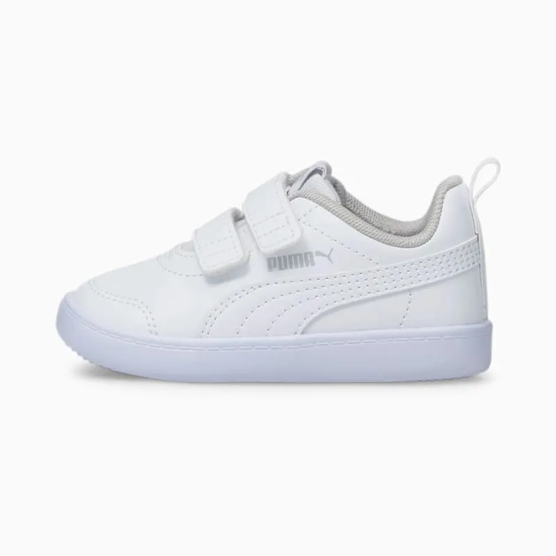 PUMA Courtflex V2 Babies’ White/Gray Violet (371544-04)