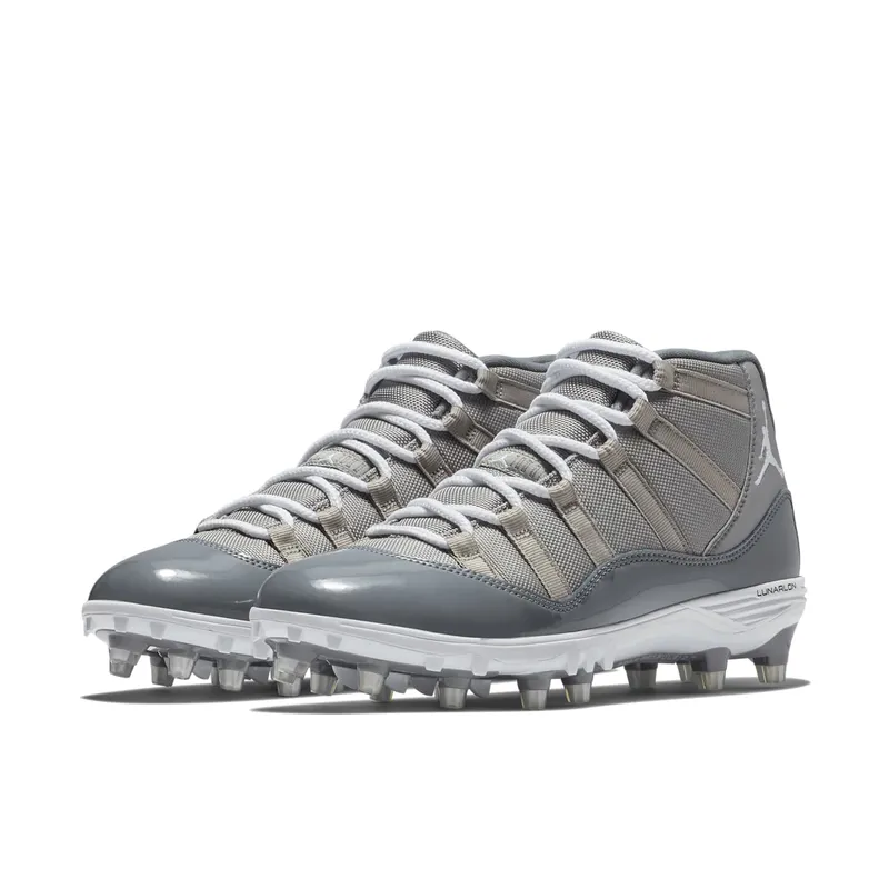 Jordan 11 Retro Cleat Cool Grey Medium Grey/White-Cool Grey (AO1561-003)