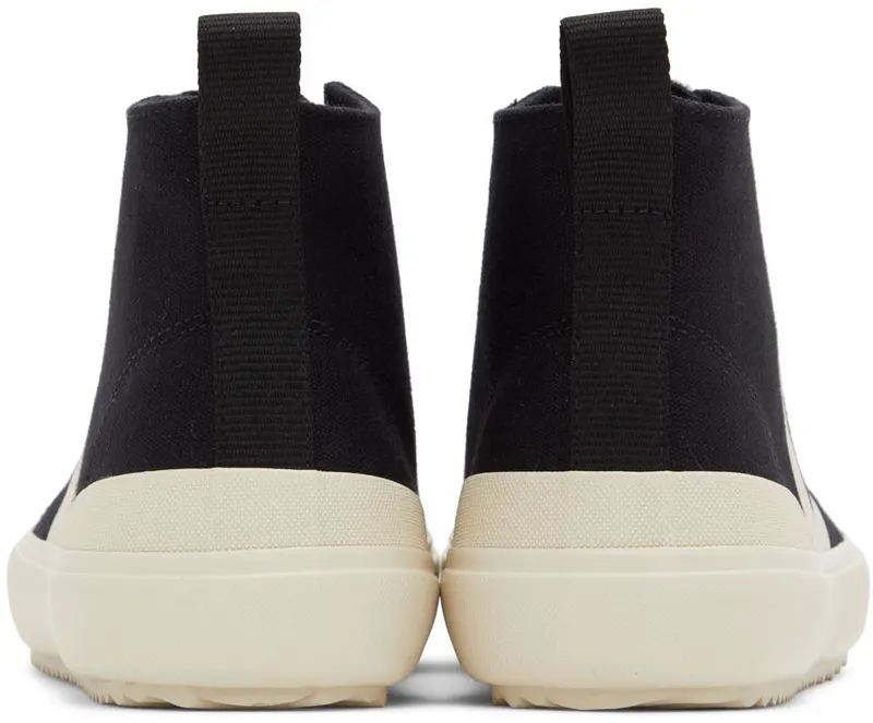 Veja Black & Off-White Canvas Nova High-Top (NT0101397)