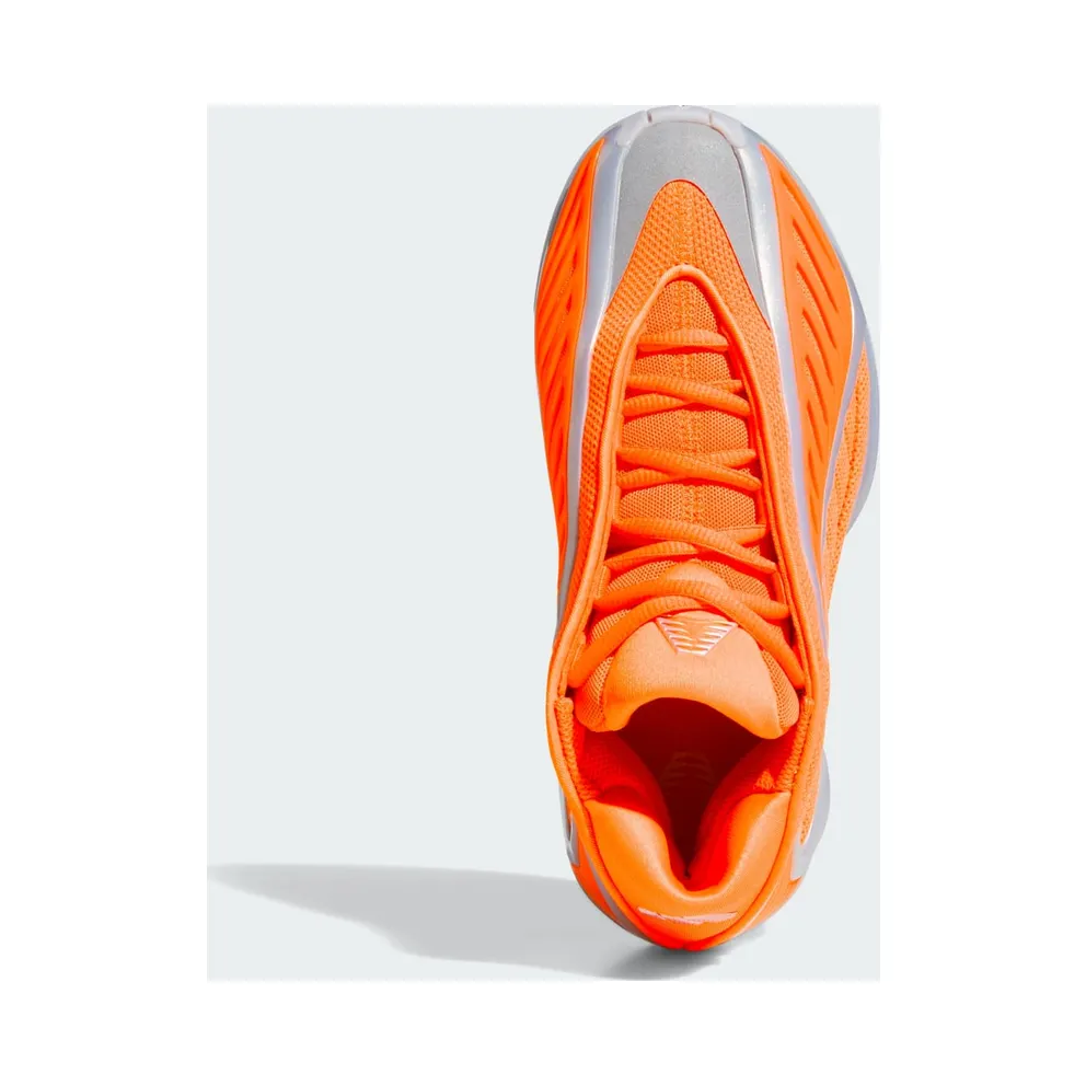 Adidas Anthony Edwards 2 J Lucid Orange / Silver Metallic / Grey One (KI1655)