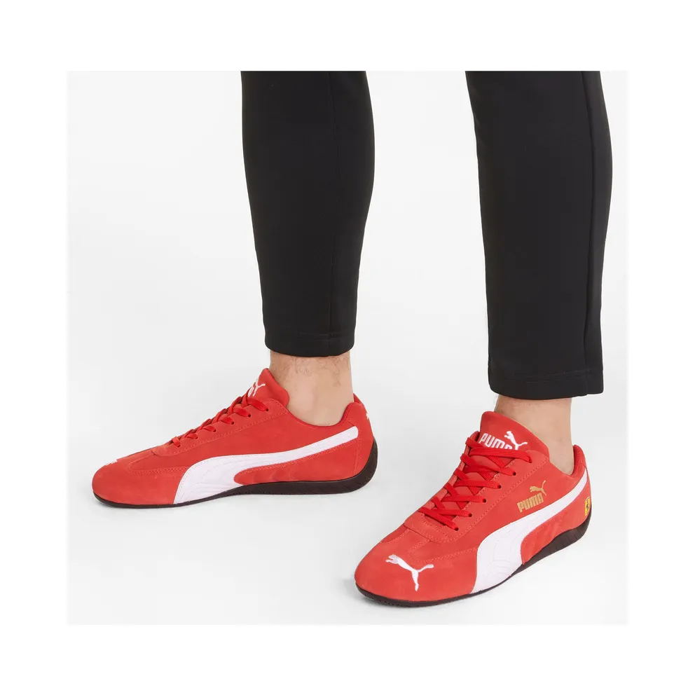 Puma Scuderia Ferrari Speedcat Motorsport Shoes Red/White (306796-02)