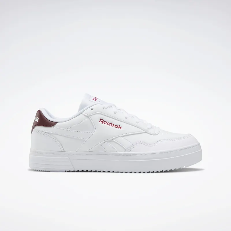 Reebok Royal Techque T Bold Schoenen Cloud White / Punch Berry / Garnet Met