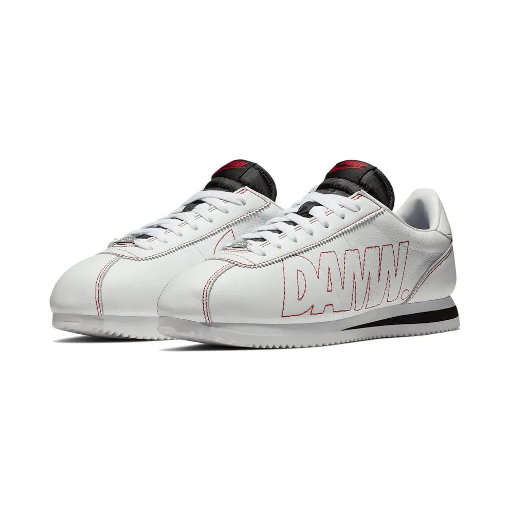 Nike Cortez Kenny 1 Kendrick Lamar Damn White Gym Red White/Black-Gym Red (AV8255-106)