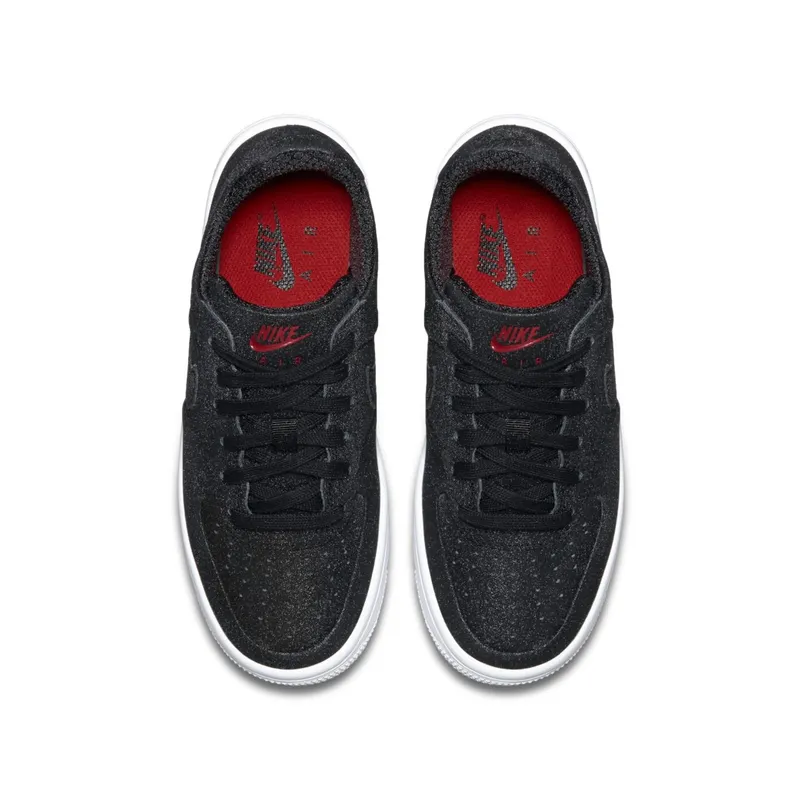 Nike  Air Force 1 Ultraforce Premium Black (GS) Black/Black-University Red-White (882142-001)