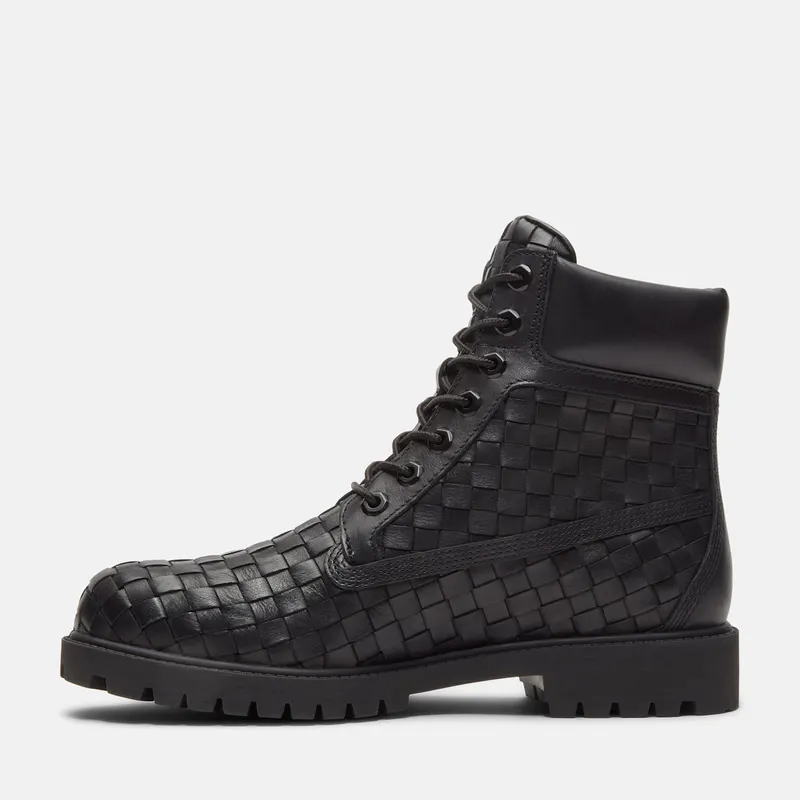 Timberland 6″ Premium Boot Woven Black (TB0A6FD6-EPV)