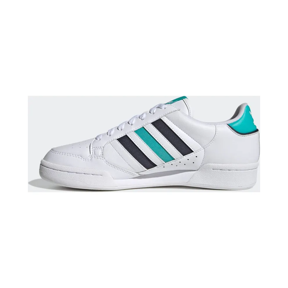 adidas Continental 80 Stripes Cloud White Shadow Navy Semi Mint Rush (GW1705)