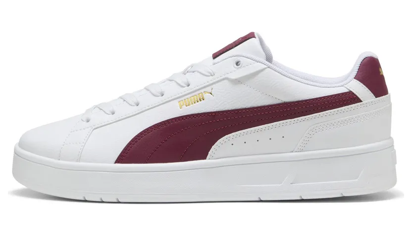 Puma Court Classico “Puma White / Team Regal Red / Puma Gold” (400284_04)