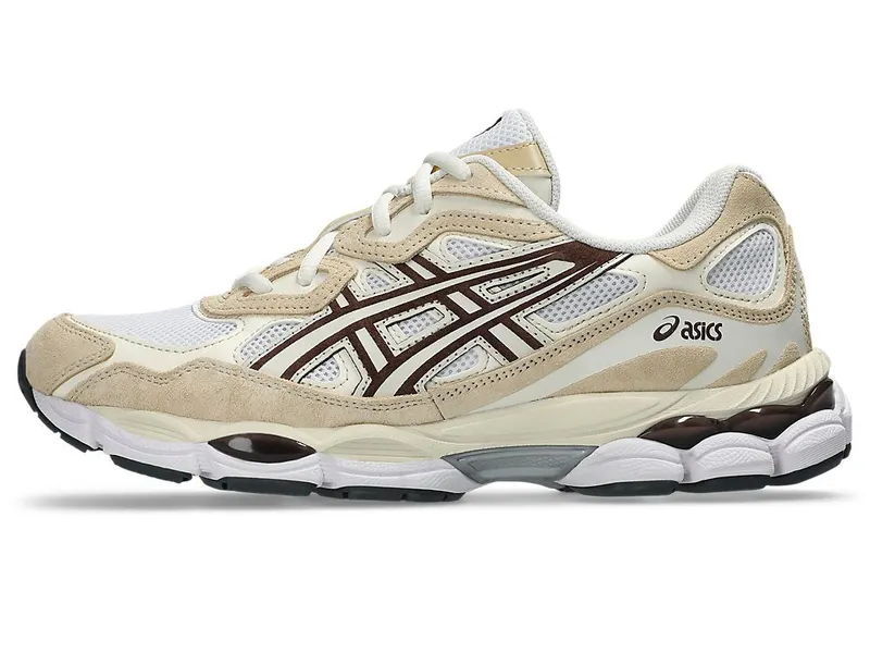 ASICS GEL-NYC “White / Roasted Coffee” (1203A383-117)