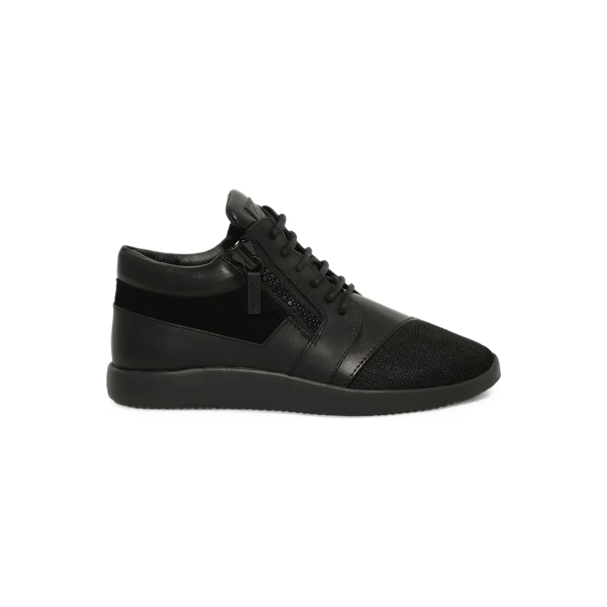 Giuseppe Zanotti ‘The Shark’ High-Top-Sneakers “Black” (RM6136001)