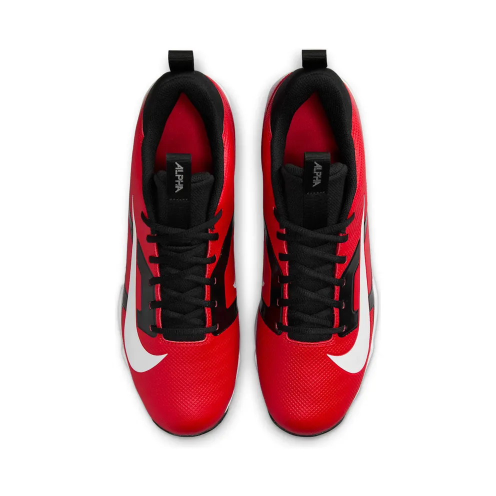 Nike Alpha Menace 4 Shark University Red Metallic Silver Team Red White (FN0028-600)