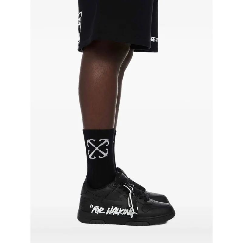 Off-white Lettering-print Tag “Black/White” (M189C9L01A BLKWH)
