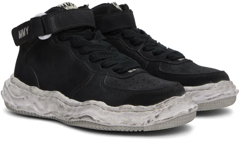 Miharayasuhiro Black Wayne Sneakers (A09FW714)