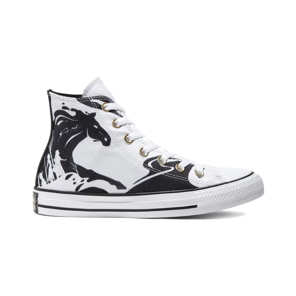 Converse Chuck Taylor All Star Hi Frozen 2 White Black (167358C)
