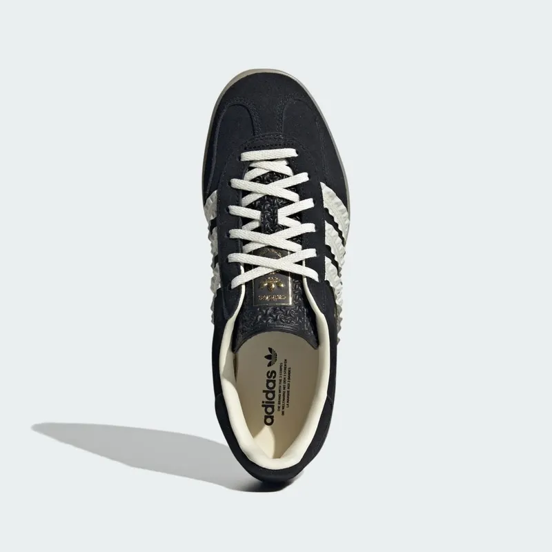 Adidas Gazelle Indoor Core Black / Cream White / Gum (JS1412)