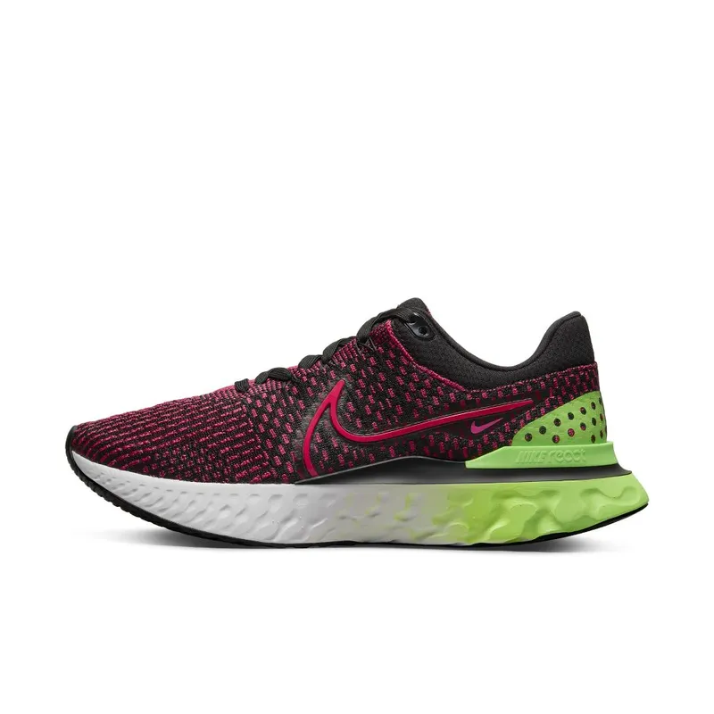Nike React Infinity Run Flyknit 3 for Men (straat) Black (DH5392-003)