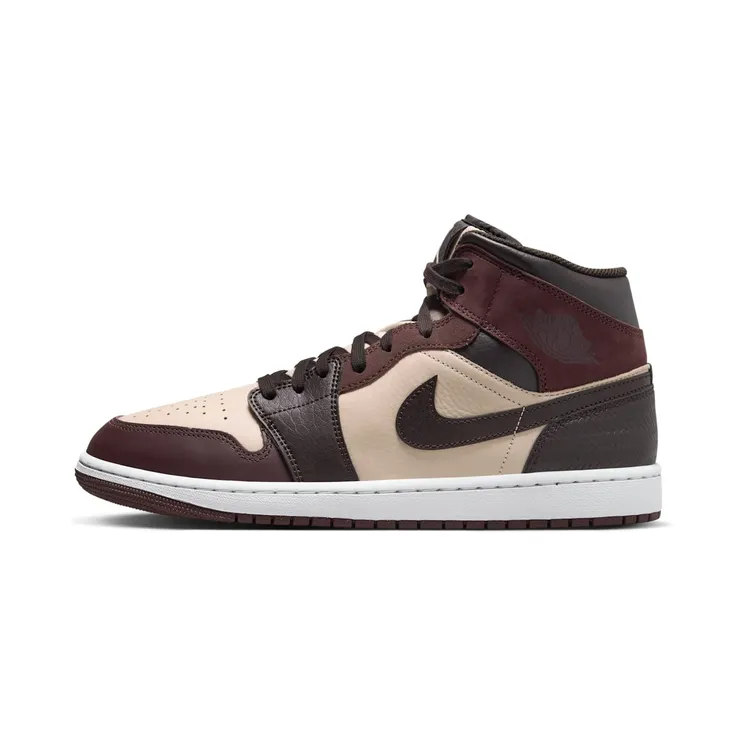 Air Jordan 1 Mid Se “Velvet Brown / Sand Drift / Metallic Gold / Earth” (FZ4359-200)