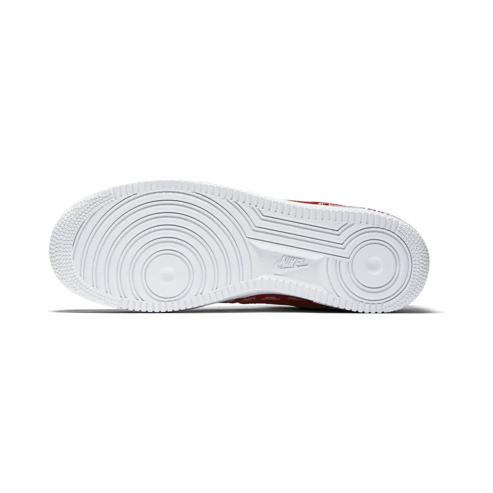 Nike Air Force 1 Low All Over Logo Red University Red/University Red-White (AH8462-600)