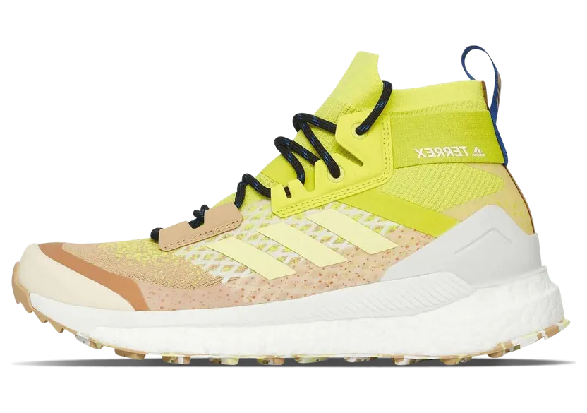 adidas Terrex Free Hiker Primeblue Hiking Beige Tone / Pulse Yellow / Acid Yellow (FZ3627)