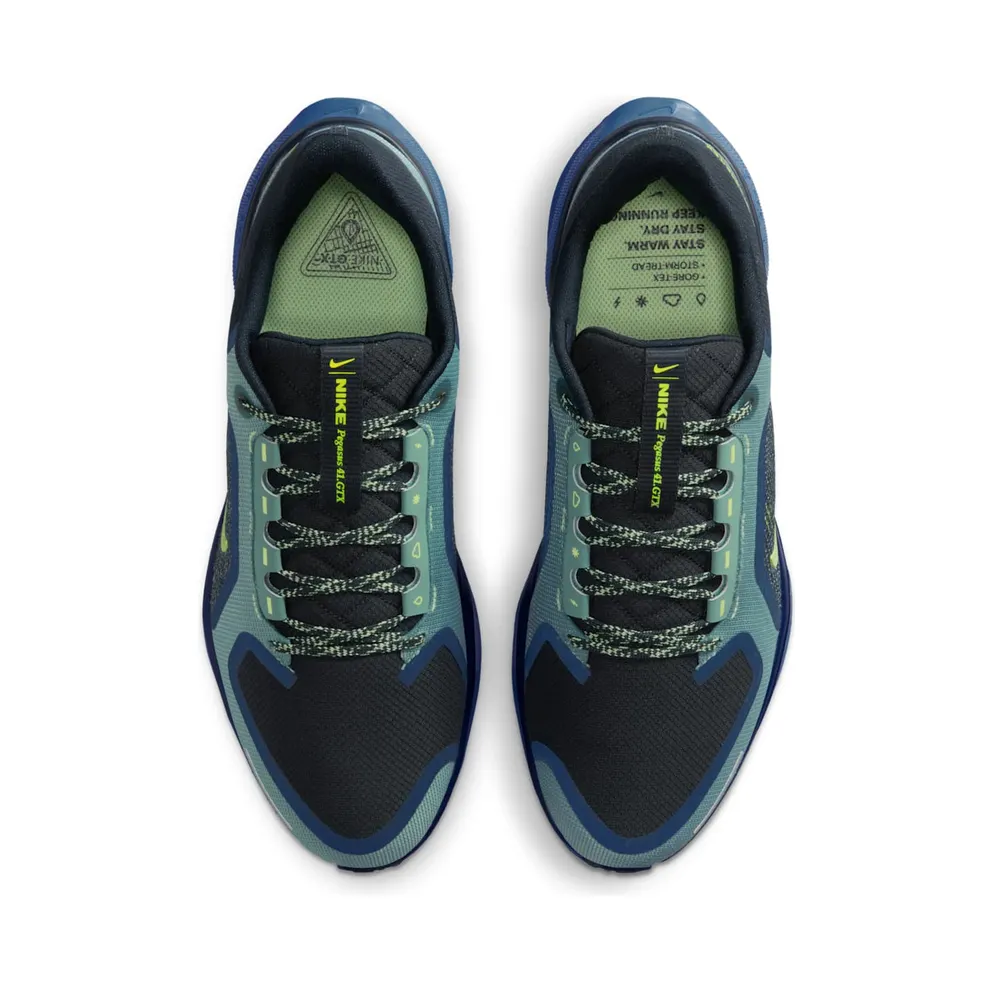 Nike Air Zoom Pegasus 41 Gore-Tex Cannon Obsidian Seaweed Volt (FQ1356-006)