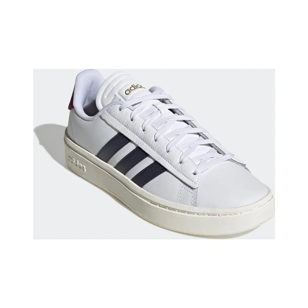 adidas Grand Court Alpha Cloud White / Shadow Navy / Burgundy (GY7983)