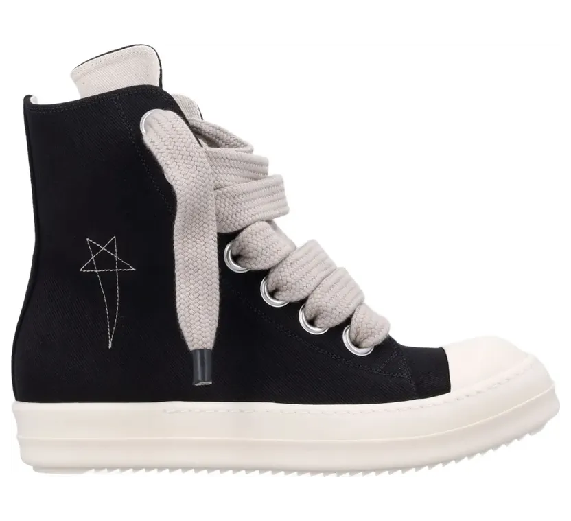 Rick Owens DRKSHDW Sneakers mit Schnürung – Schwarz (DU02E7818DOM8W2)