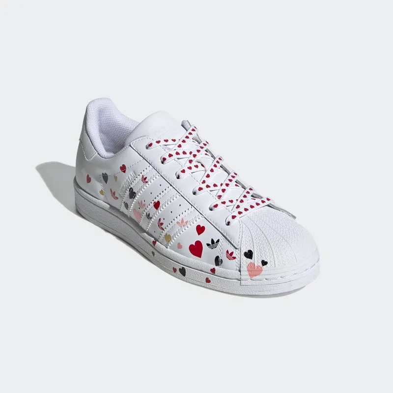 adidas Superstar Valentines Day 2020 (W) Cloud White/Core Black/Glory Pink (FV3289)