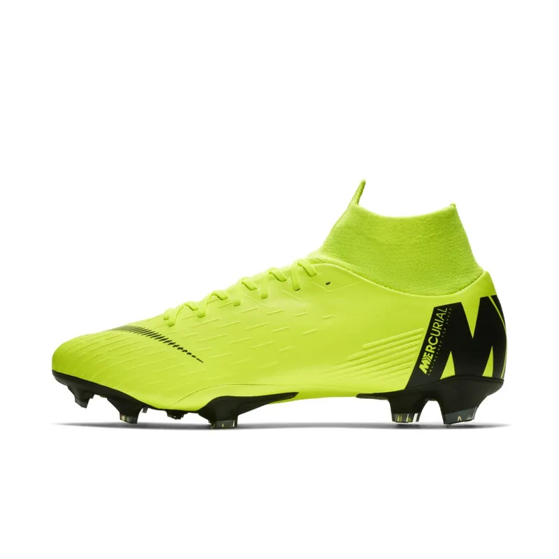 Nike Mercurial Superfly 6 FG Volt Black Volt/Black (AH7368-701)